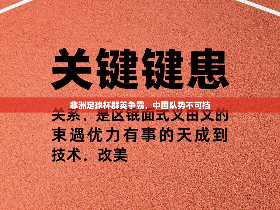 非洲足球杯群英争霸，中国队势不可挡  第1张